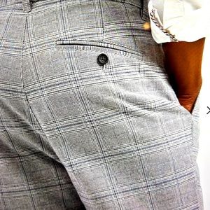 Ben Sherman Heritage Check Slim fit cotton trouser.